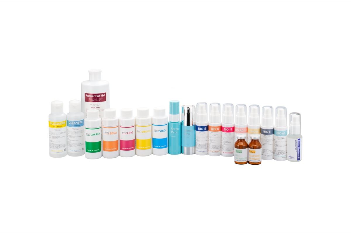メソナJで導入する薬剤のラインナップ（一例）